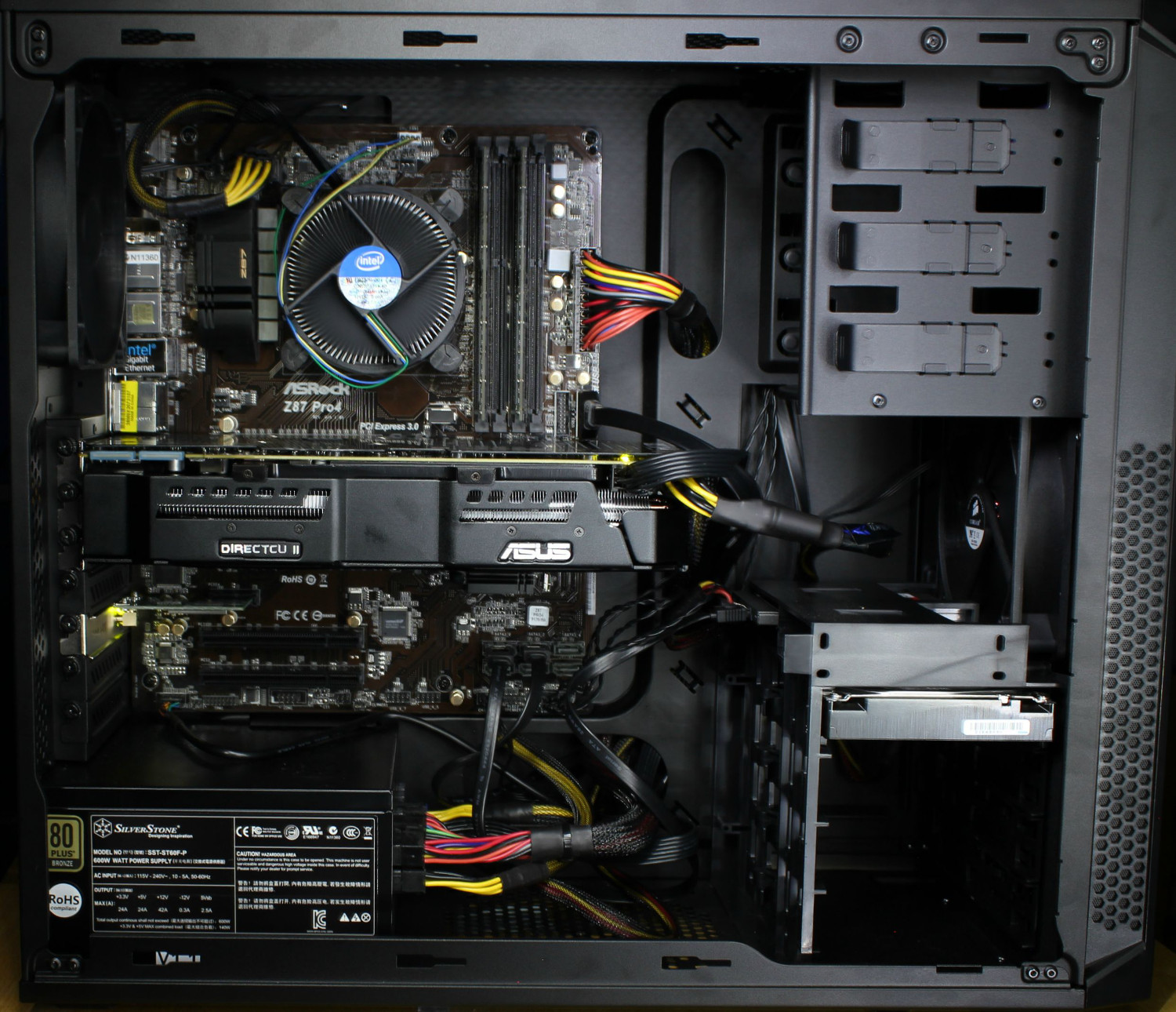 Inside gaming PC