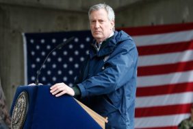 social distancing Bill de Blasio