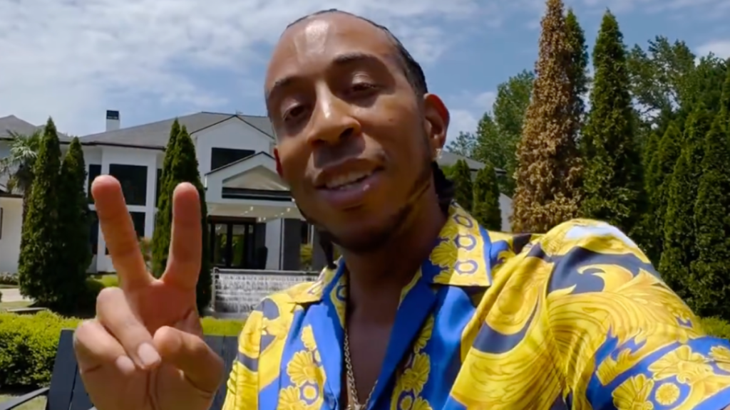 Ludacris drinking glacier water video Alaska