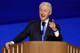 Former U.S. President Bill Clinton speaks at 2024 DNC Chicago