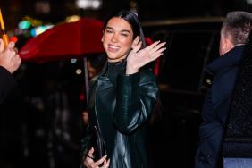 Dua Lipa is seen in Midtown on December 11, 2024 in New York City.