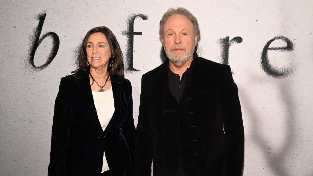 Janice Crystal, Billy Crystal at the "Before" World Premiere of the Apple TV+ Original Series held at The Museum of Modern Art on October 16, 2024 in New York, New York.