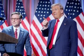 Donald Trump Mike Johnson Help Aid Speaker of the House Vote Win