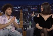 Selena Gomez Benny Blanco proposal engagement Jimmy Fallon show