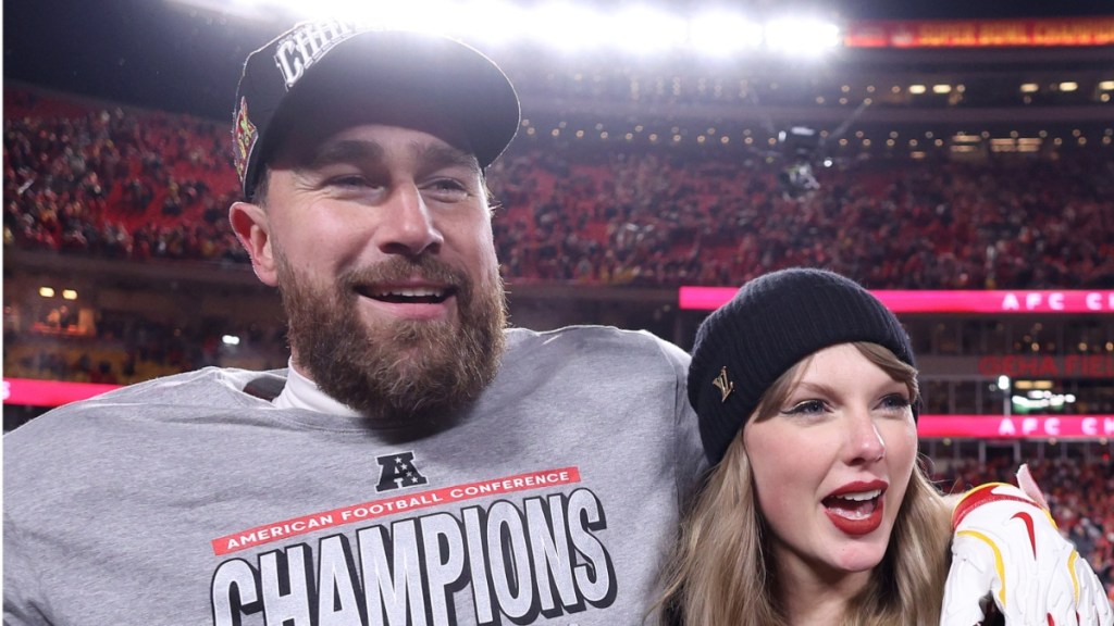 Taylor Swift & Travis Kelce Hold Hands During Romantic Date Night in NYC