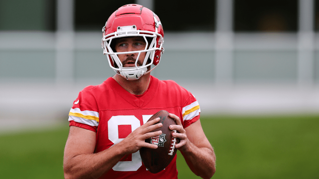 ‘Travis Kelce Pin-up Tattoo’ Trend Explained Amid Accelerator Giveaway
