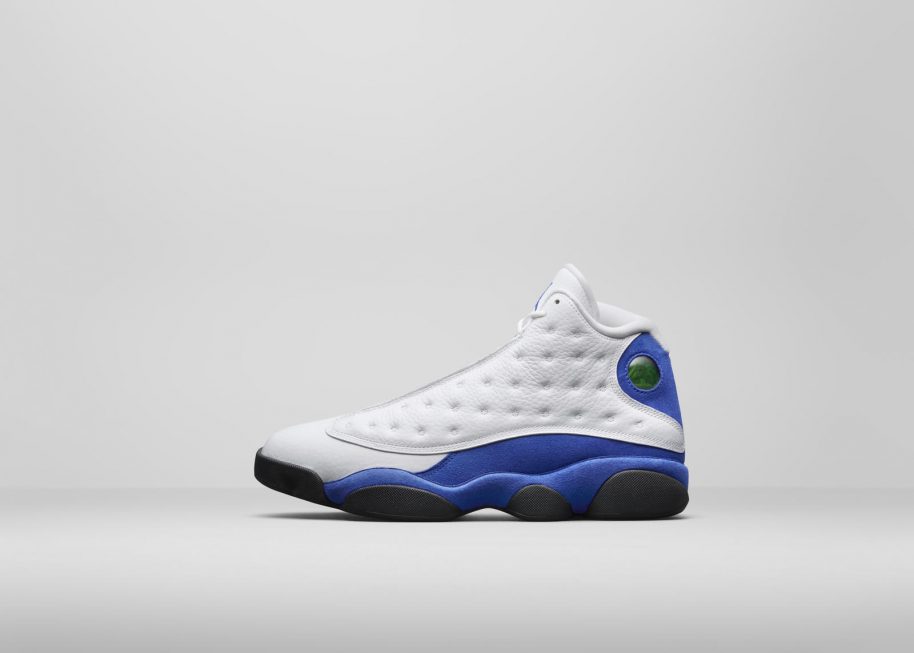 4. AIR JORDAN XIII WHITE/HYPER ROYAL/BLACK