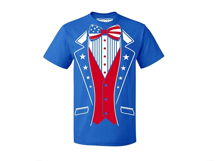 Promotion & Beyond America The Beautiful Tuxedo Shirt