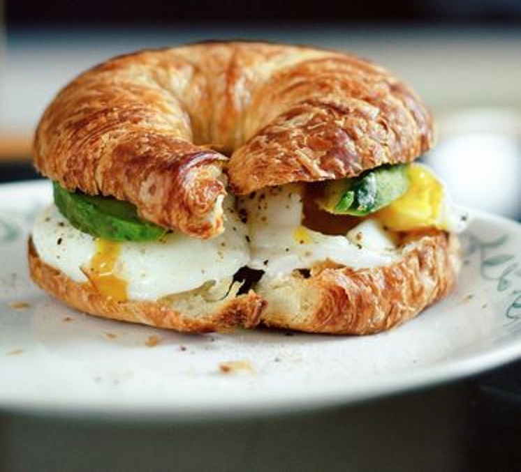 Fried Egg Avocado Sandwich