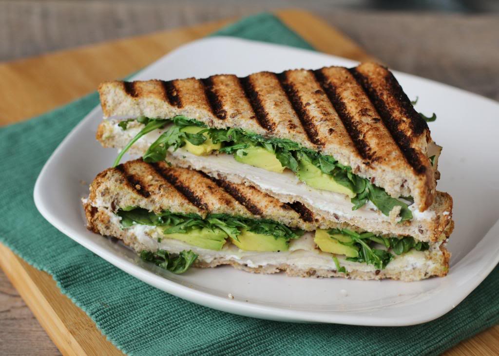 Turkey Avo Goat Cheese Panini