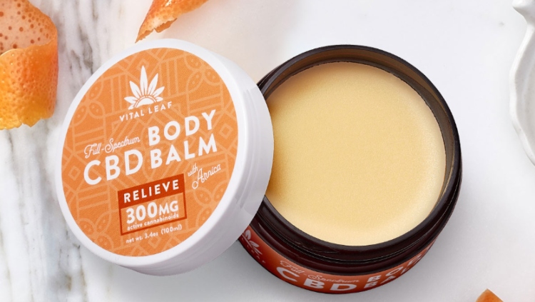 Vital Leaf CBD Body Balm with Arnica 300 Milligrams