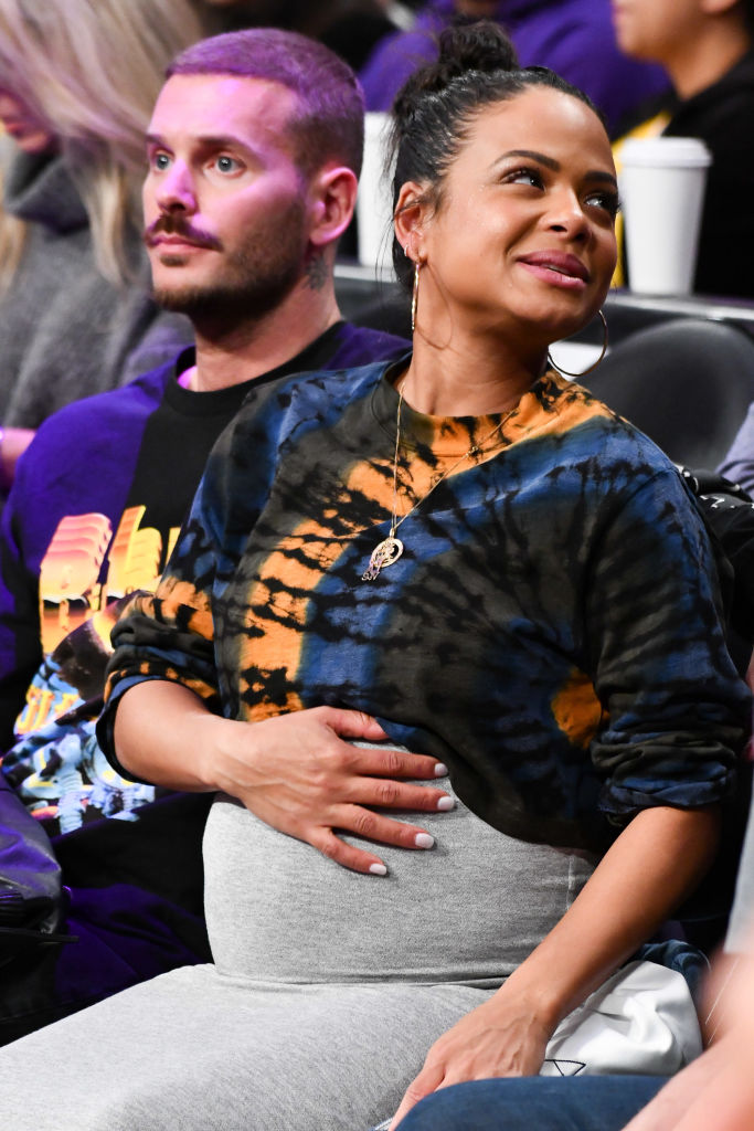 Matt Pokora and Christina Milian