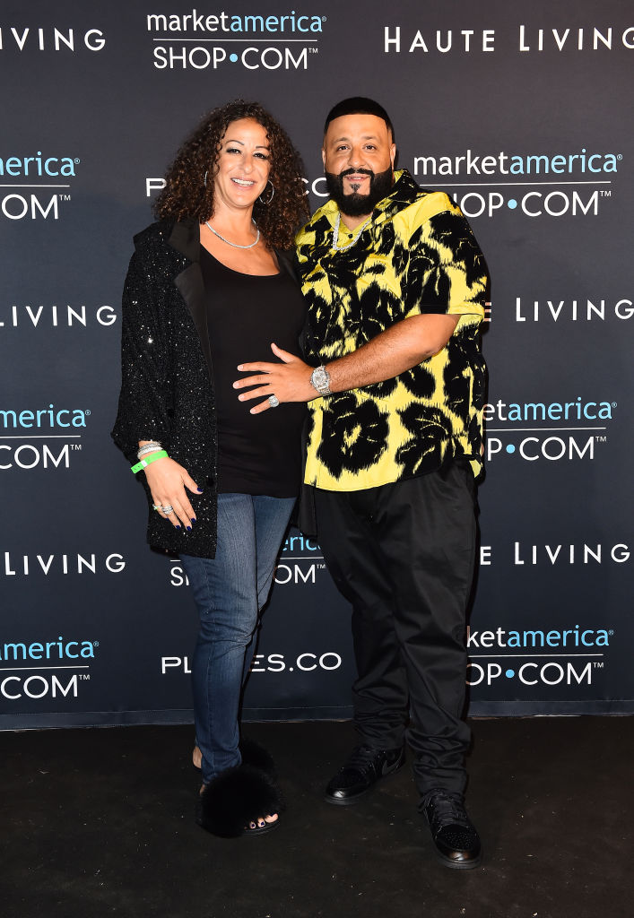 Nicole Tuck and DJ Khaled 