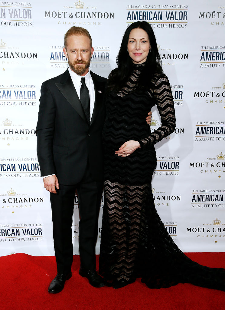 Ben Foster and Laura Prepon