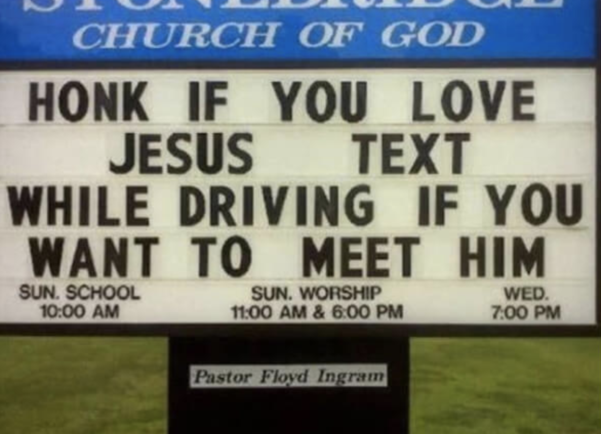 Church Signs #22