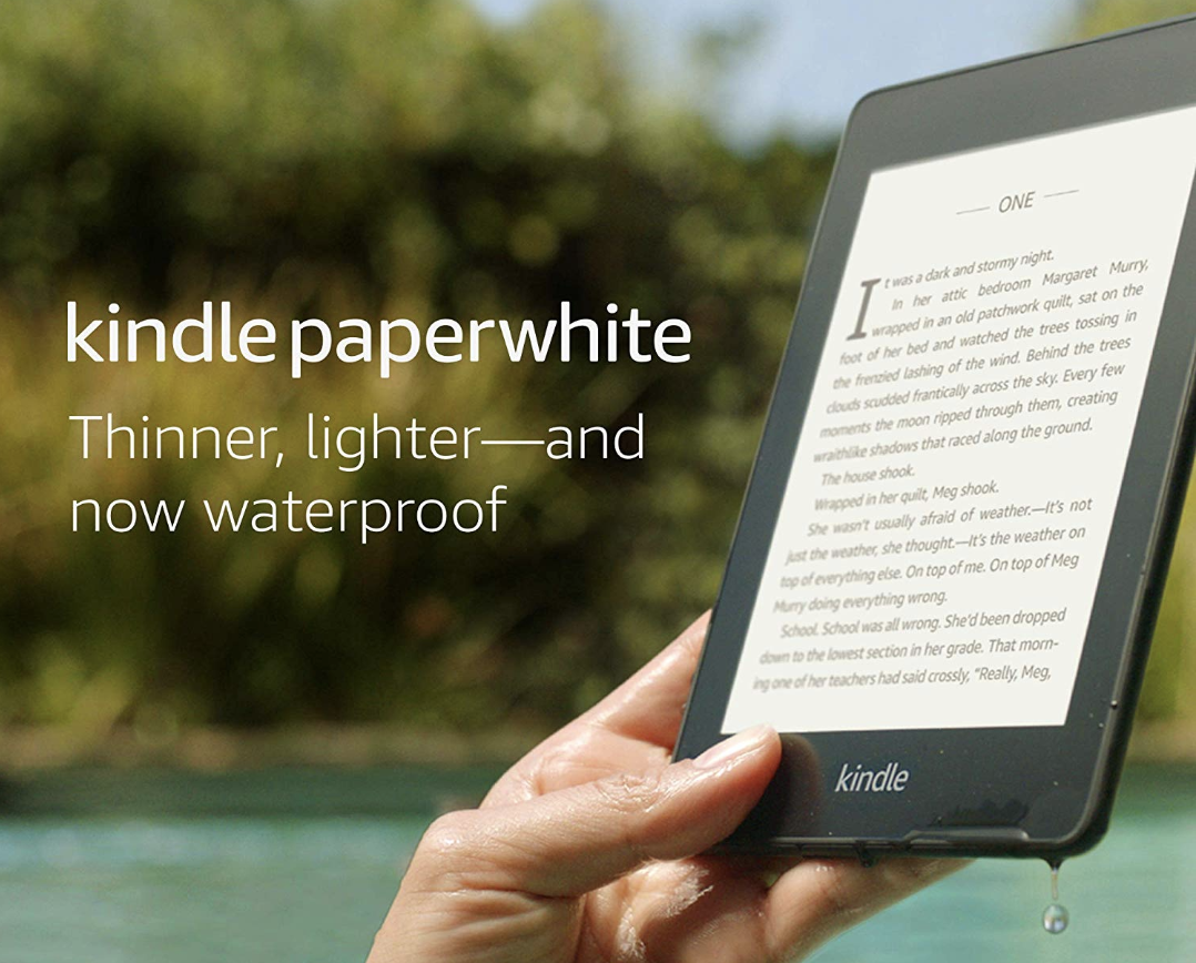 Kindle Paperwhite – Now Waterproof with 2x the Storage