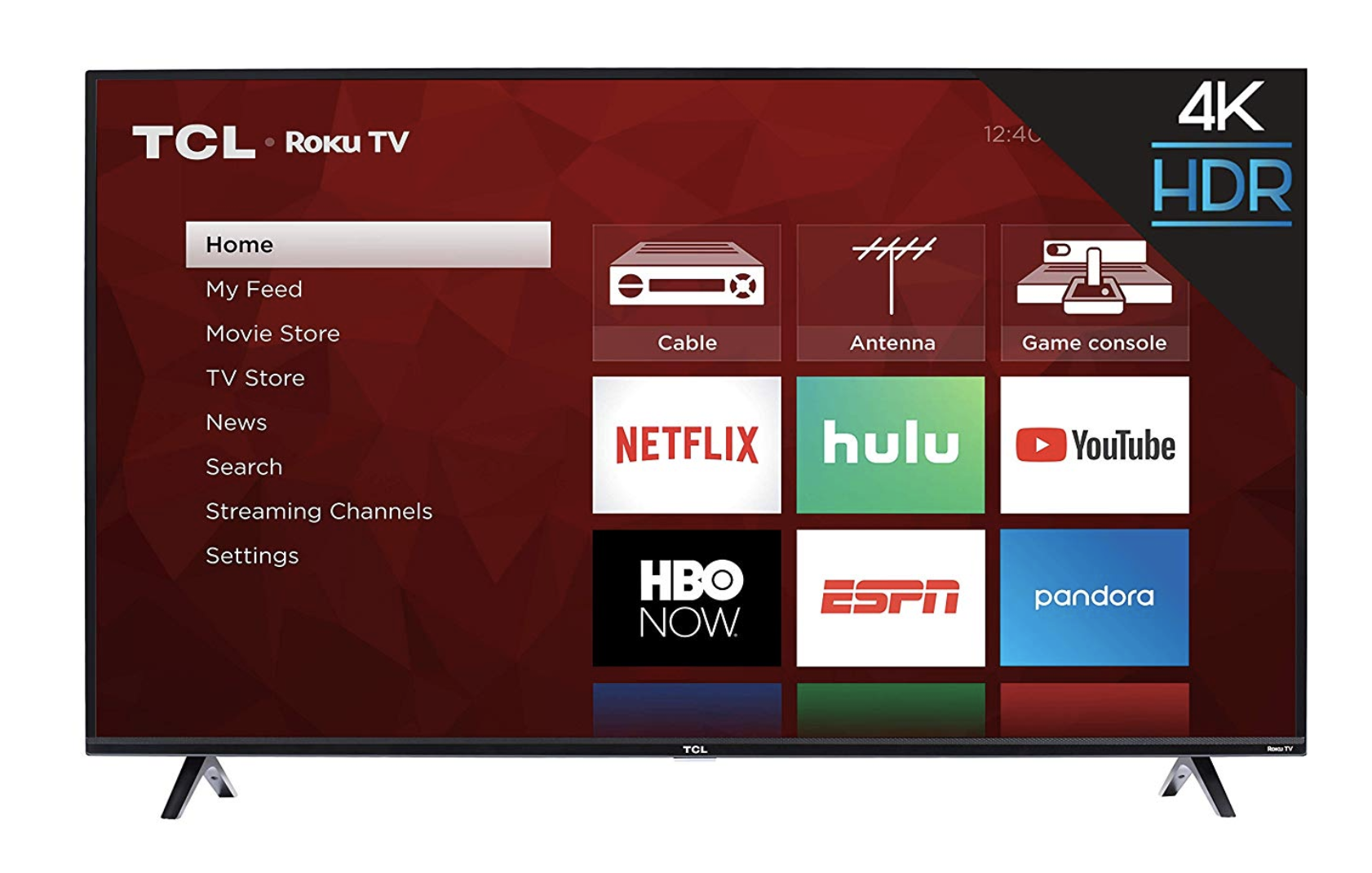 TCL 50S425 50-Inch 4K Smart LED Roku TV (2019)