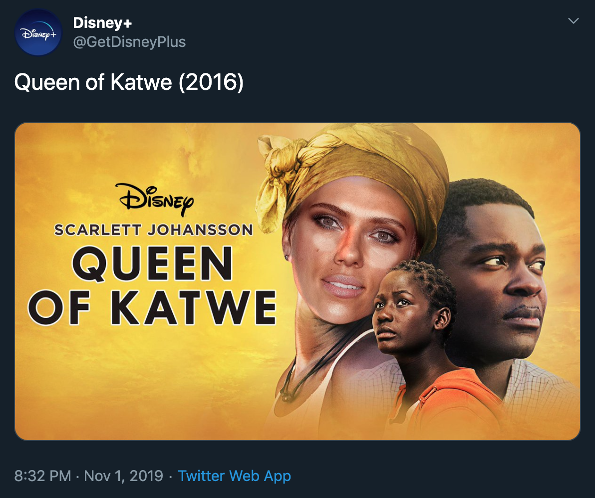 'Queen of Katwe'