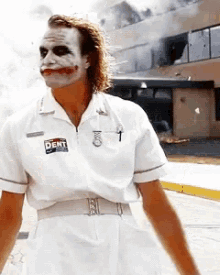 A comic book super-villain has chosen now to attack the hospital.