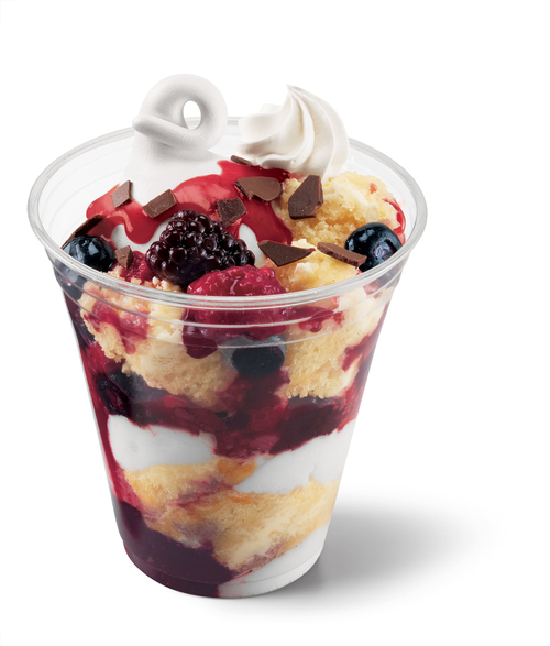 8. CakeBerry Sundae