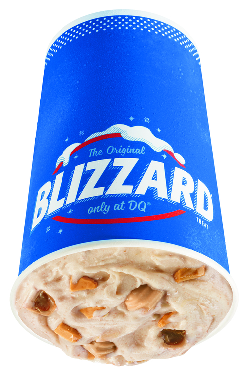 5. Caramel Cannonball Blizzard