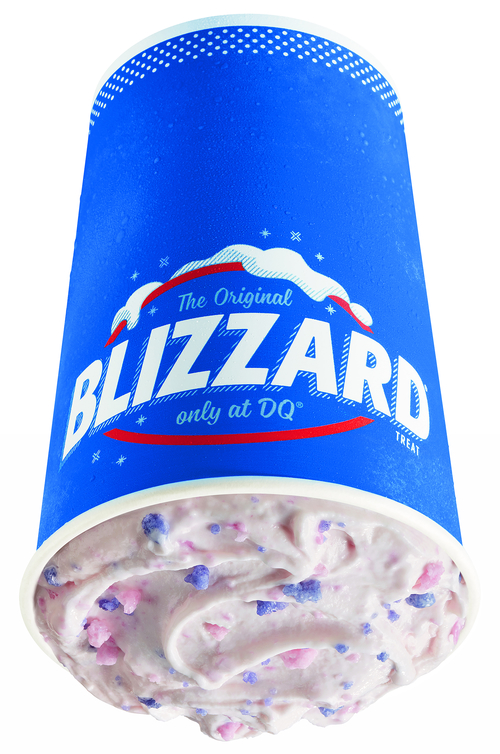 11. Cotton Candy Blizzard