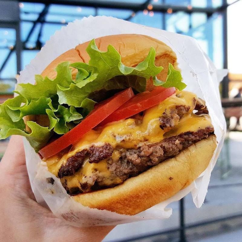 2. Shake Shack Double Shack Burger 