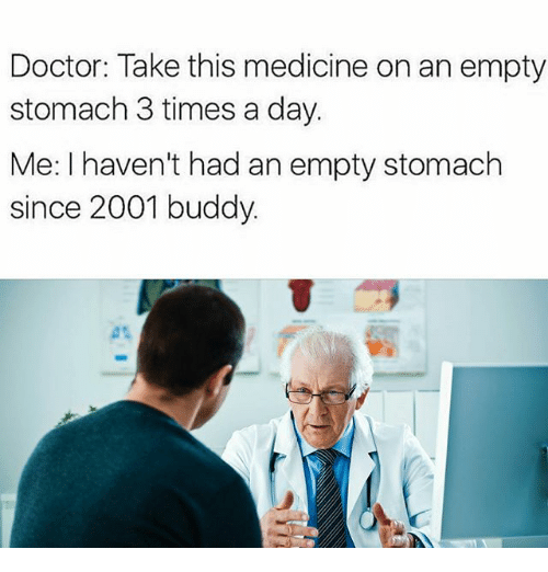 Meds on an Empty Stomach