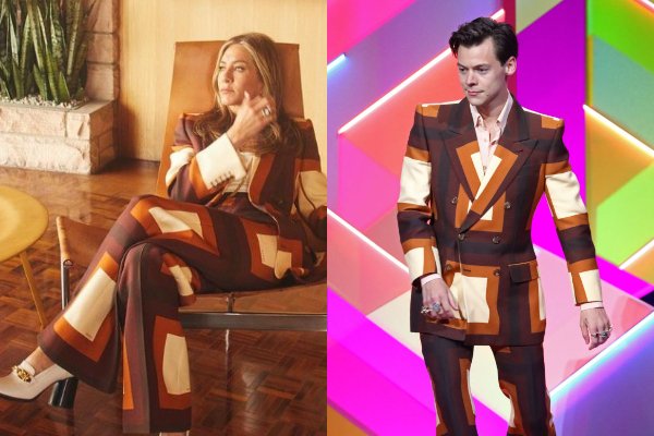 Who Wore It Better: Jennifer Aniston v. Harry Styles