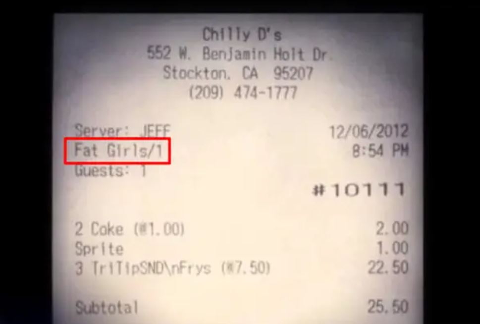 Funniest Receipts #4