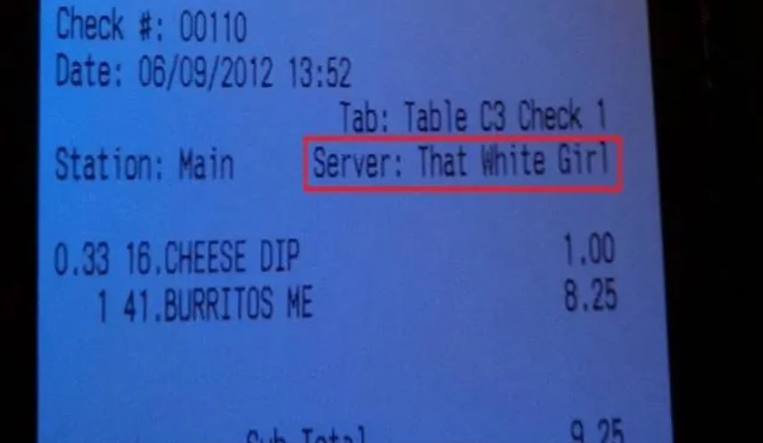 Funniest Receipts #9