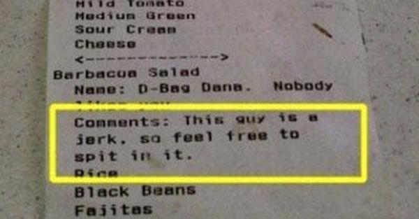 Funniest Receipts #12