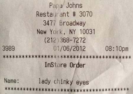 Funniest Receipts #17