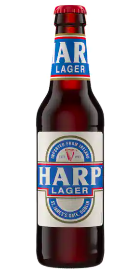 7) Harp Lager