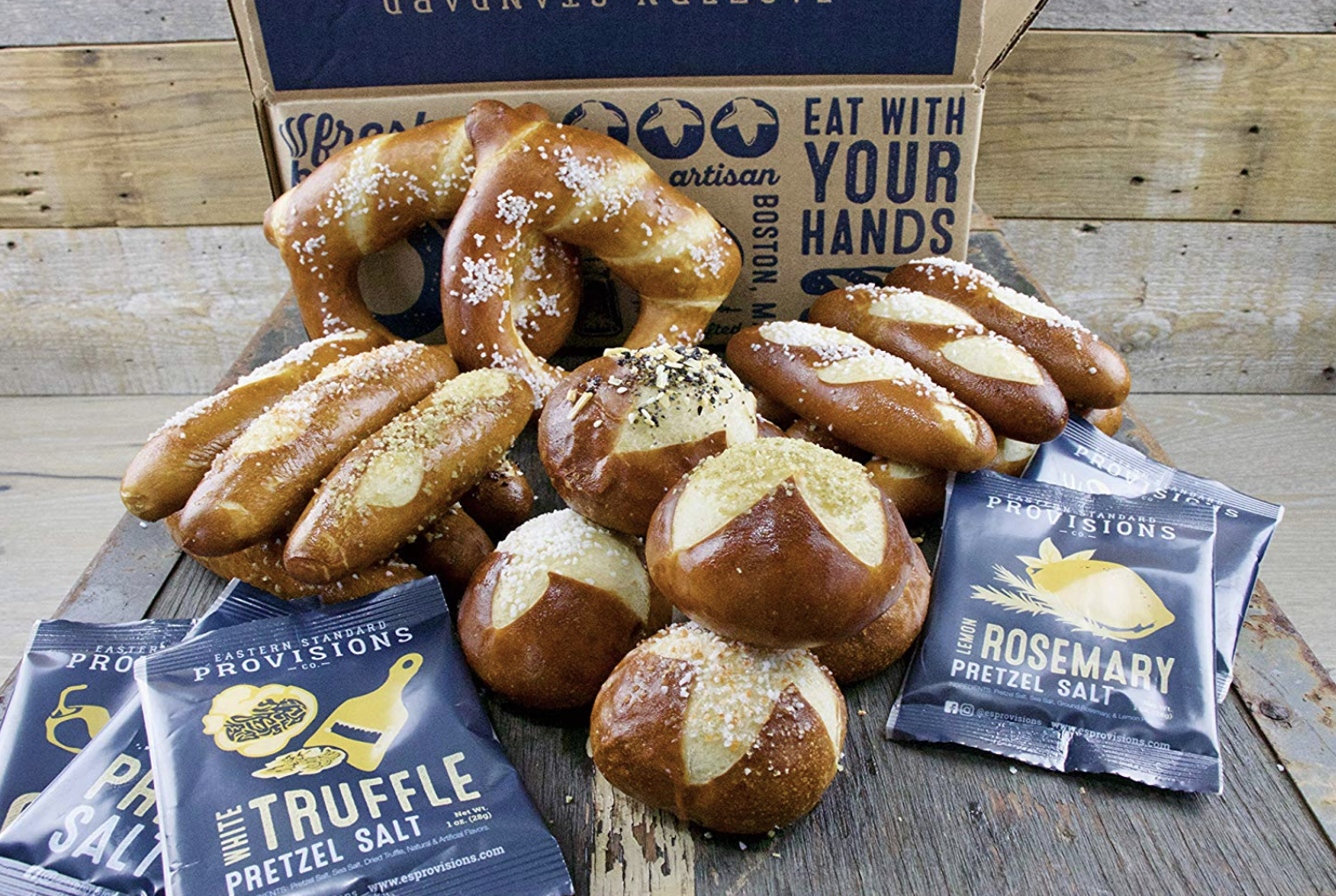 Eastern Standard Provisions Gourmet Soft Pretzel Gift Box