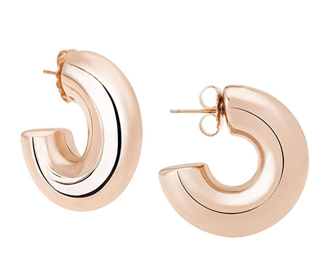 Janis By Janis Savitt High Polished Small Hoop Earrings