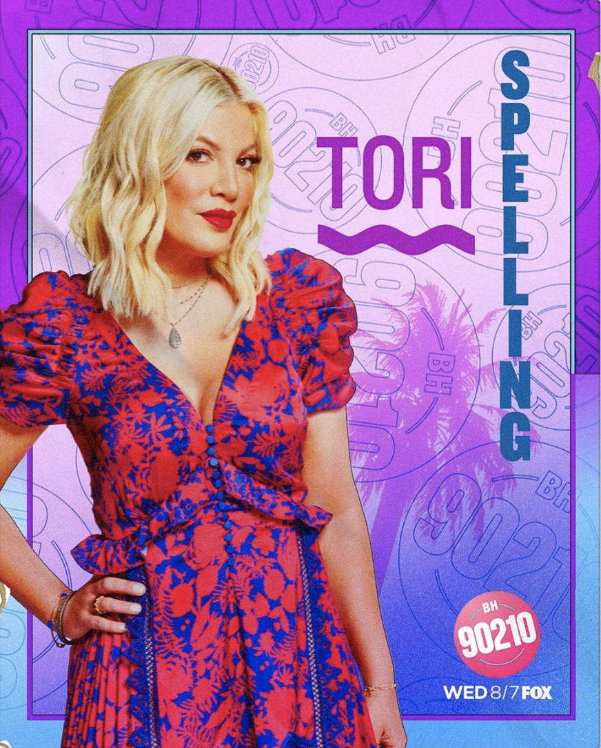 Tori Spelling is Donna Martin