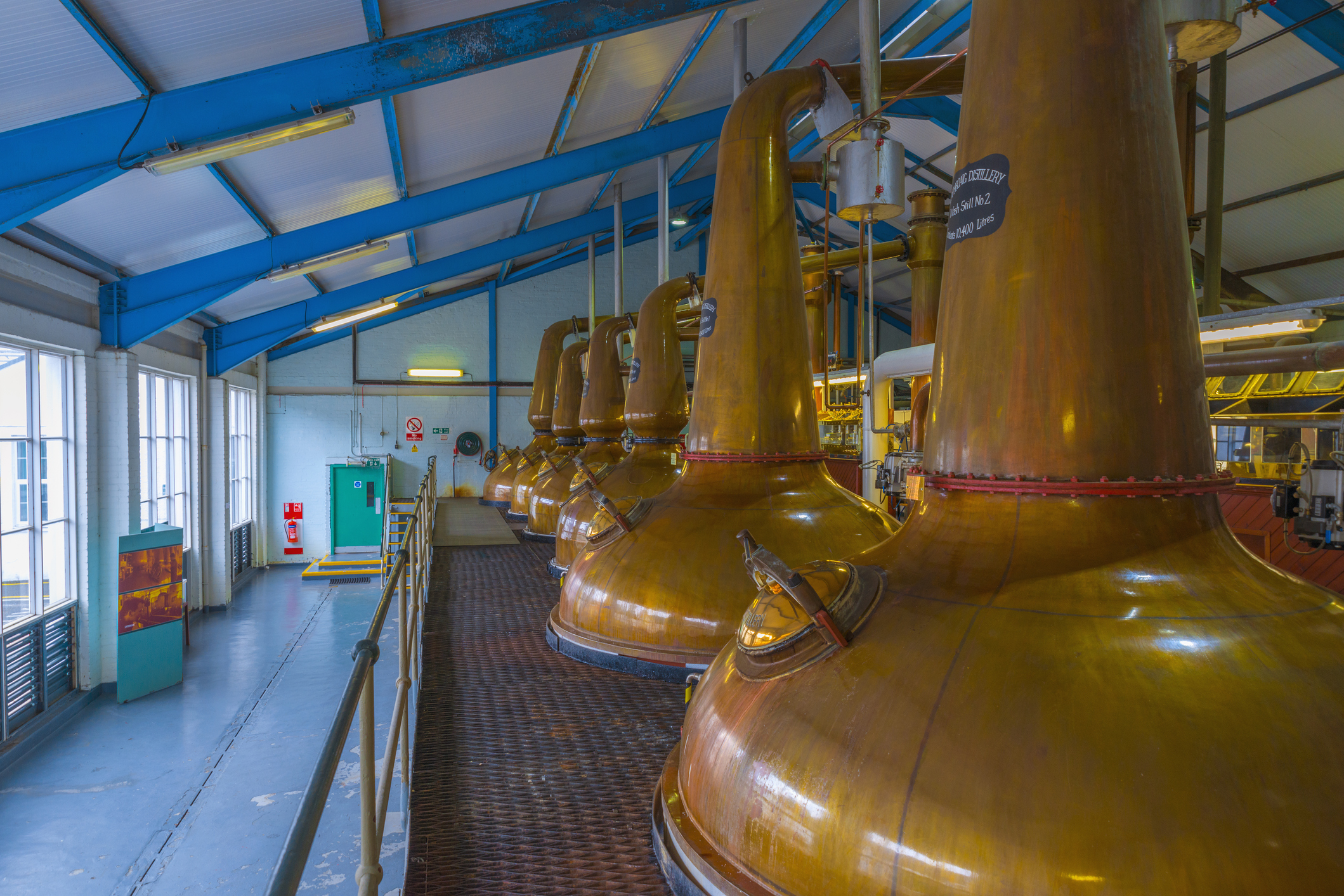 Why is peated whisky made on Islay?