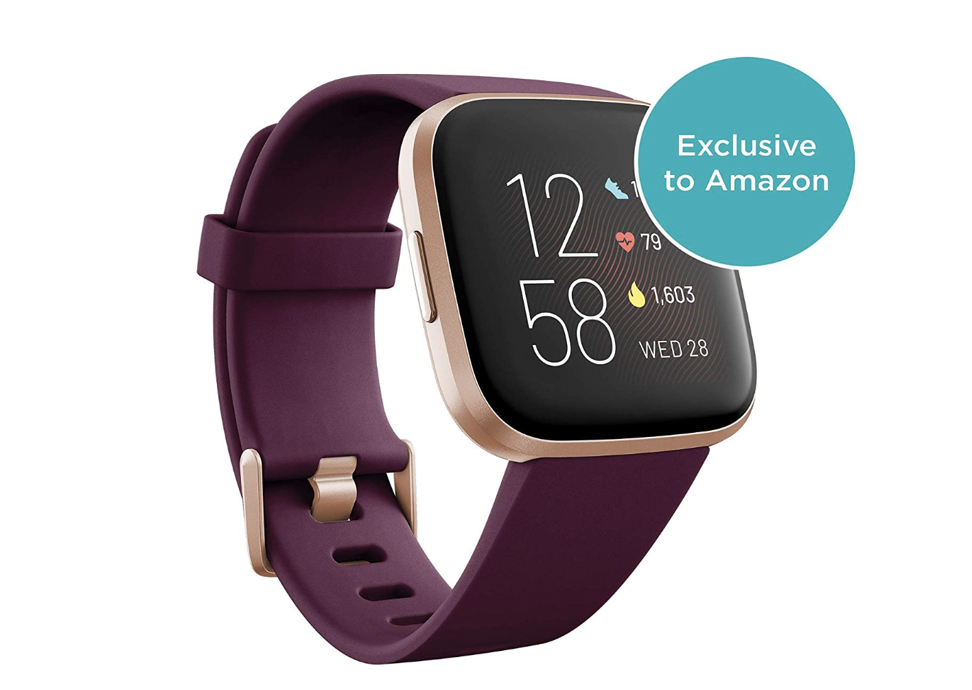 Fitbit Versa 2 Health and Fitness Smartwatch With Heart Rate, Music, Alexa Built-In, Sleep and Swim Tracking