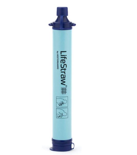 LifeStraw Personal Water Filter for Hiking, Camping, Travel, and Emergency Preparedness