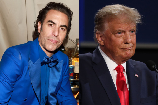 5. Sacha Baron Cohen offered Trump a job.