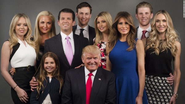 8. Trump family sitcom photo.