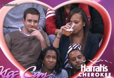 Propose to her on the Jumbotron.