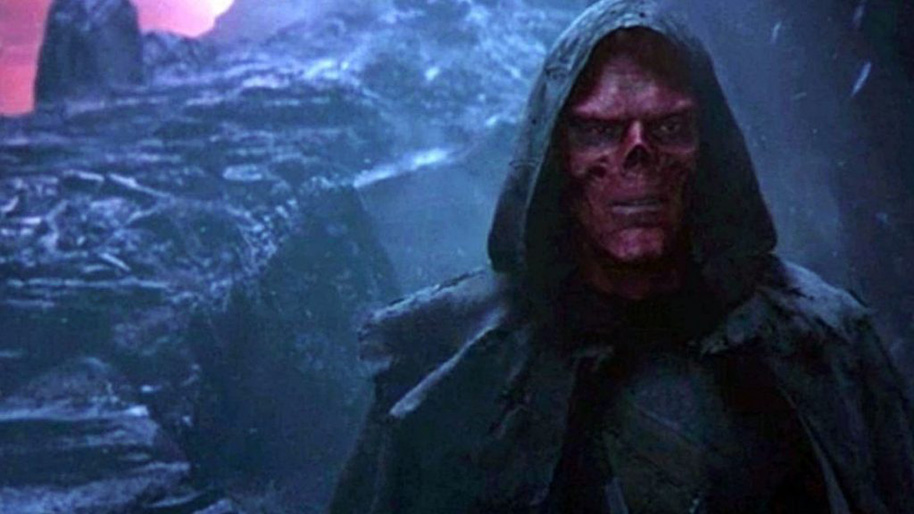 Hugo Weaving And The Red Skull 