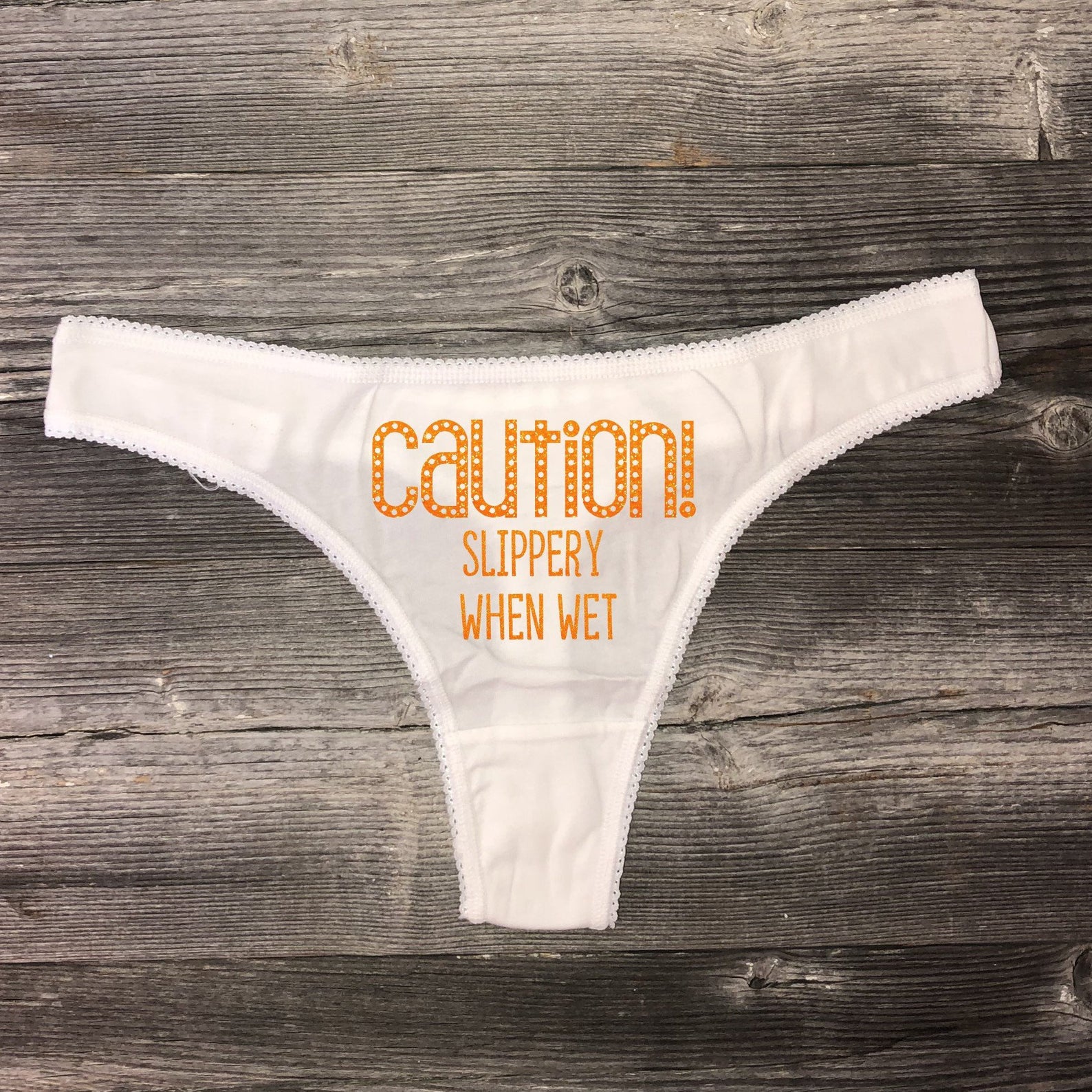 Caution Thong