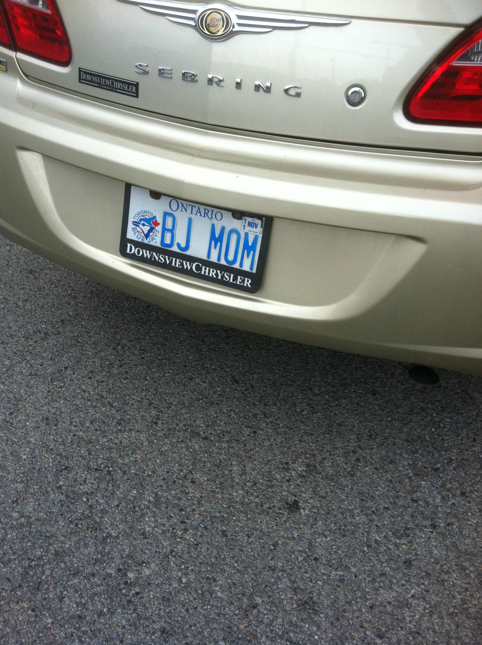 Vanity Plates #1