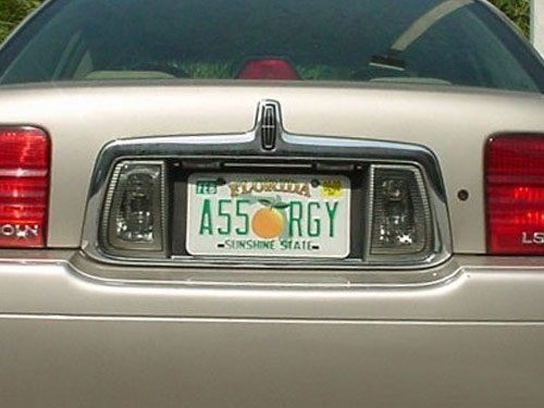 Vanity Plates #5