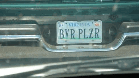 Vanity Plates #10