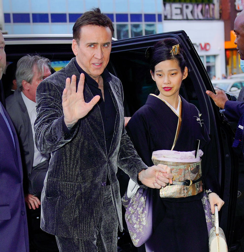 9. Nicolas Cage and Riko Shibata