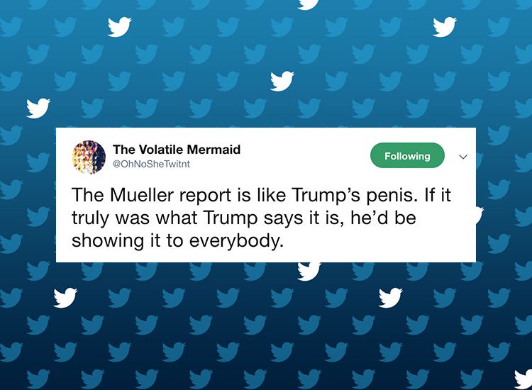 Mandatory Tweets of the Week for 4-19